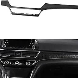 Xotic Tech 2pcs ABS Carbon Fiber Car Dashboard AC Switch Button Panel Frame Cover Trim for Honda Accord 2018 2019-picture-21