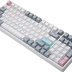 NiZ Keyboard X99 Capacitive Non-Contact Wireless Keyboard, English Layout, PBT Keycap, Compatible with Win/Mac, Dedicated Software, Key Load 1.2 oz (35 g), Bluetooth/2.4G/Wired, 99 Keys, Compatible-picture-32