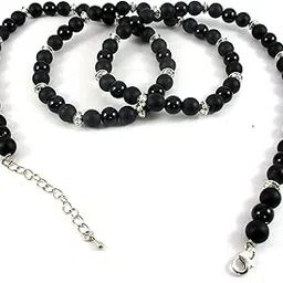 streetsoul Black Bead Choose 6 mm / 8 mm / 10 mm Matte Gloss Bead Necklace Gift for Men Women.-picture-19