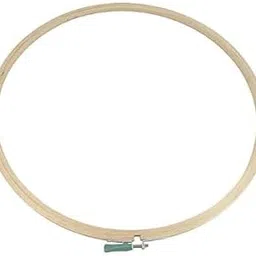 The Giftery Wooden Hoop Ring Frame 18 Inch 1 Piece with Iron Key Tightener Embroidery Frame (Pack of 1)-image-82