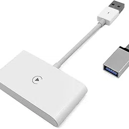 Wireless CarPlay Adapter - Plug & Play Fast and Easy Use, 2015 Upgrade Wireless CarPlay Dongle Convert Wired Apple Car Play to Wireless for Cars from 2015 & iPhone(White)-image-82