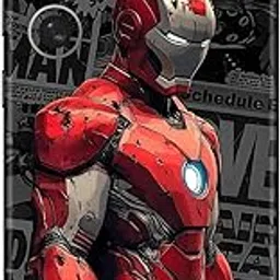 Premium Vinyl Printed Mobile Back Skin Sticker Compatible for Samsung Galaxy S24 Ultra (5G) with Easy and Self Installation Kit - (Super Hero - 20)-picture-32