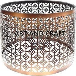 niru ART AND CRAFT Metal 12'' Inch Lamp shade for Table and floor (only shade)-picture-25