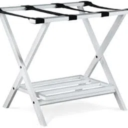 Wooden Luggage Rack with Shelf for Shoes, Accessories, Strong Bearing Sturdy Storage Free Space Wood Suitcase Rack Sheesham Wood Luggage Stand for Bedroom Hotel Guest Room with Solid Leg Quality A38-image-68