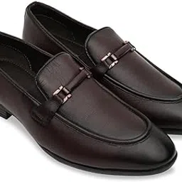 regal Men Formal Buckled Leather Slip Ons-picture-15