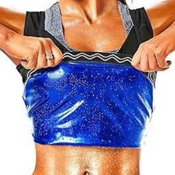 GVV Women’s Sauna Vest Sweat Suit | Shapewear Tank Top for Workout, Weight Loss & Fitness | Body Sweatsuit for Gym & Exercise-image-1