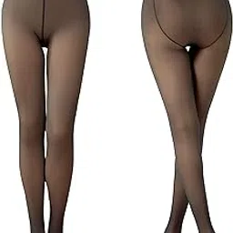 whiteheaven Womens Winter Season Warm Thermal Fleece Stretchable Footed Leggings/Soft Touch Skinny Fit/Tights Slim Fit Pants (Free Size)-picture-12