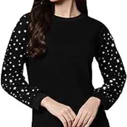 funday fashion Women's Fleece Round Neck Sweatshirt-picture-30