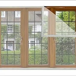 Auranest Window Mosquito Net, Pre-Stitched with Adhesive Hook & Loop Tape, 80 X 60 CM Grey-picture-35