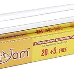Satyam Aluminium Foil for Food Wrapping, 11 Micron, 9m + 2m Free (11mtr) Multipurpose Food Warm and Hygienic | Ideal for Storing, Packing, Wrapping, and Serving-picture-43