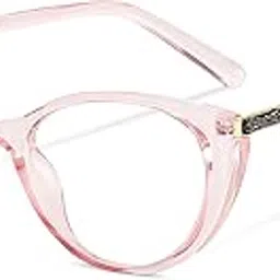 poshh eyewear Zero Power UV Protection Glasses For Women/Girls |Chic & Stylish Design| Butterfly Cateye Glasses For Girls/Women | UV Protection Glasses Eyewear-picture-10