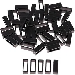 LICHTS 50pcs PVC Belt Loop Keeper Loop Buckles Belt Harness Backpack Straps 15mm-picture-33