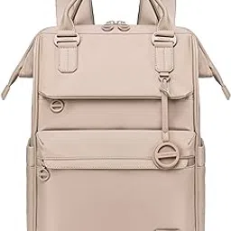 chantria Laptop Backpack for Women 15.6-inch Work Office Backpack 13L Capacity Laptop Bag College Bookbag Water-resistant Casual Backpack for Travel-picture-27