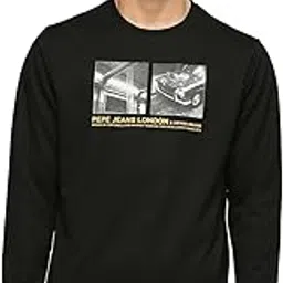 pepe jeans Men Cotton Round Neck Sweatshirt-picture-34