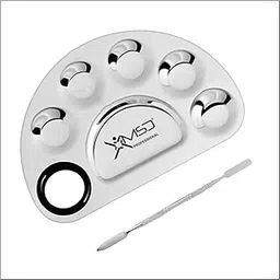 XMSD Professional Makeup Mixing Palette, Makeup Mixing Plate with Spatula, Makeup Blending Palette (Large)-image-0