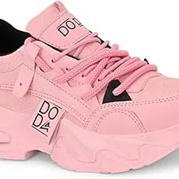 Casual Lace-Up Sneakers for Women | Soft Sole | Fashionable Shoes-image-14