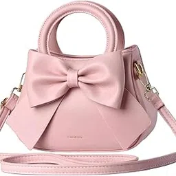 syga Women Bow Handheld Shoulder Bag Crossbody Fresh And Sweet Girly Style Small Bucket Bag-picture-44