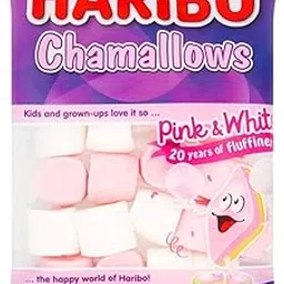 HARIBO Chamallows Share Size Marshmallow, Pink, 140 g-picture-61