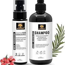 Hair Growth Treatment Kit: Fathforest Shampoo & Redensyl Mist for Thinning Hair - With Capilia Longa, Bhringraj & Hibiscus - Controls Hair Fall, Strengthens Roots & Stimulates New Growth - 350 ml-picture-27