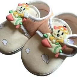 kicksy Baby Boys Soft Sneakers with Aeroplane Cartoon-picture-51