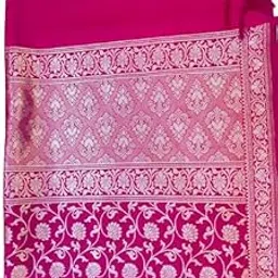 Exquisite Handwoven Heavy Silk Dupatta with Zari Embroidery-picture-38