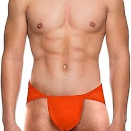 Men Cotton Gym Langot for Gym, Kushti and Physical Activities Orange Pack of 1-picture-23