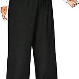 dockstreet Straight Wide fit Long Length Open Bottom Jogger for Women/Trending Multi Pocket Style, Relaxed Casual Pants for Women-picture-19
