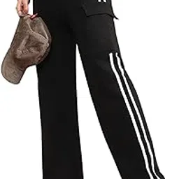 JUNEBERRY Women’s Oversized Joggers |Relaxed Comfortable Bottoms for Travel, Gym & Casual Wear | Trendy Stylish Joggers | Available in-picture-20