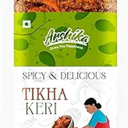 Arshika 100% Orginic Healthy Teekha Keri Mukhwas Pachak Keri Tangy Raw Mango Digestive Churan (Pack of 1) (400g)-picture-40
