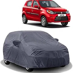 Frap Grey Car Body Cover for Maruti Alto(Triple Stitched,Mirror Pocket,UV Resistant,Dustproof)(All Year Models)-picture-28
