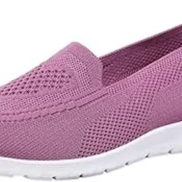 carl vinson Comfortable Woven Cloth Shoes for Women – Soft Sole, Breathable, Perfect for Middle-Aged & Mothers| 37 | Purple-picture-11
