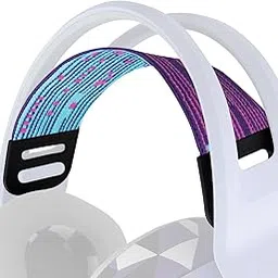 SOULWIT Flexible Fabric Replacement Headband for Logitech G733/G535/G335 Gaming Headset, Headphones Replacement Band, Headstrap Head Cushion Pad Repair Part - Pink Point-picture-10