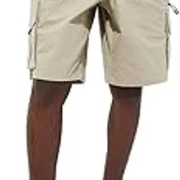 max URB_N Men Solid Cargo Shorts-picture-12