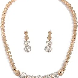 shining diva fashion Jewellery Set for Women Latest Stylish Design Fancy Wedding Necklace Set for Women & Girls (16045s)-picture-35