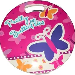 FAIFA Butterfly Printed Folding Stool – Lightweight Portable Chair for Unisex, Home, Camping, Picnic & Outdoor Use (Pink)-picture-18