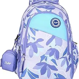 skybags Bloom 30 Litres Purple School Bag For Girls-picture-14