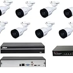 Dahua 4MP IP with Audio 8 CCTV Camera Set with (8CH NVR,outdoor with audio bullete camera -8Nos,4 TB Hard Drive,8+2 Port Port POE Switch)-picture-42