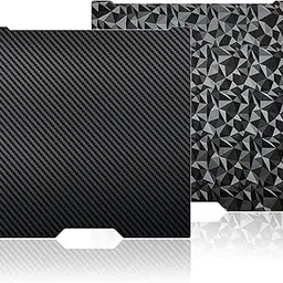 JUUPINE for Bambu Lab H2D Build Plate,355x346mm Double Sided PEO PET Build Plate Flexible Removable Spring Steel Heated Printing Bed Platform for Bambu Lab H2D 3D Printer-image-0