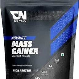 DNUTRIXN Advance Mass Gainer (1KG, Malai Kulfi)-picture-24