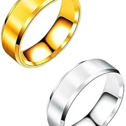 vien Men Titanium Silver Gold Smooth Simple Wedding Couples Rings for Man or Woman Gift-picture-38
