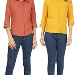 Women Professional Women’s Shirt, 3/4 Sleeve Blouse, Casual Work for Women Shirt_502-picture-34