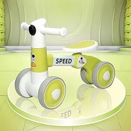 Toyzone Balance Bicycle_Green |Bicycle Ride On|Push Cycle with Music & Lights |Manual Mini Ride on for Boys & Girls|Sturdy First Riding Toy-image-29