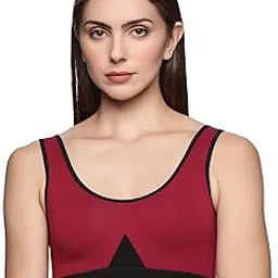 teens lifestyle Wirefree Non-Padded Super Combed Cotton Elastane Stretch Active Bra with Full Coverage & Wider Straps – Ideal for Medium Impact Sports & Everyday Wear (Active Bra)-picture-45