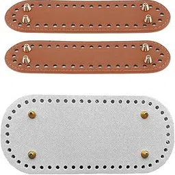 JAZZY PEARLS® 3pcs Knitting Crochet Bag Bottom Pad Bottom Mat Weaving Bag Insert Cushion|Clothing, Shoes & Accessories | Womens Handbags & Bags | Handbag Accessories-picture-10