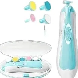 Trusted New Baby Nail File Electric || Baby Nail Trimmer with 6 Grinding Heads Safe for Newborn Baby Baby Nail Clippers with Light || Electric Baby Nail Trimmer(Multicolor) Nil Exporttanza-P5051-picture-62