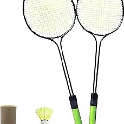 generic Badminton Racquet Set with 2 Racquets, 3 Nylon Shuttlecocks-picture-22