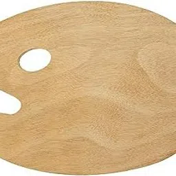 53ARTS Kidney Shaped Plain Wooden Palette (20x30 cm)-picture-27
