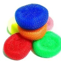 GR DESIGN® Plastic Foam Pad Scrubber for Utensils (Pack of 6)-picture-50