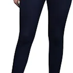 crimsoune club Women's Navy Blue Skinny High-Waist Jeans-picture-13