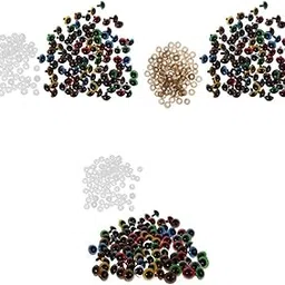 LICHTS® 300x /8mm 10mm 12mm Safety Eyes with Washers for Crafts Plush Teddy Bear|Crafts | Multi-Purpose Craft Supplies | Other Multi-Purpose Crafting-picture-34